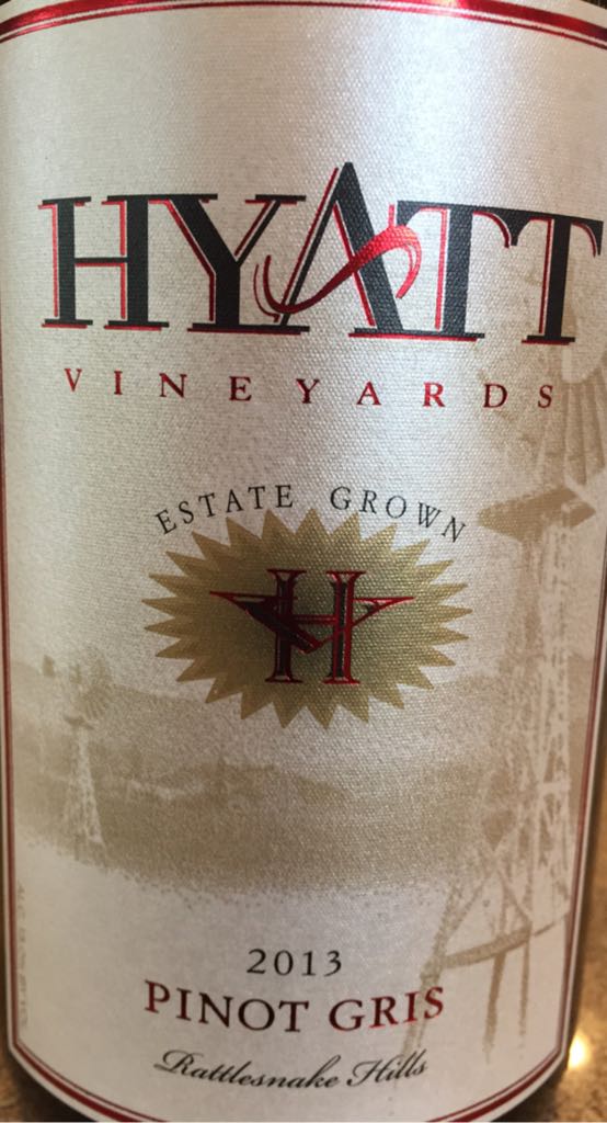 Hyatt Pinot Gris - Pinot Gris wine collectible [Barcode 009071100268] - Main Image 1