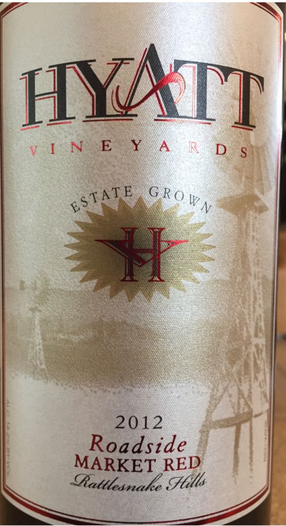 Hyatt Roadside Market Red - Red Blend wine collectible [Barcode 009071100282] - Main Image 1