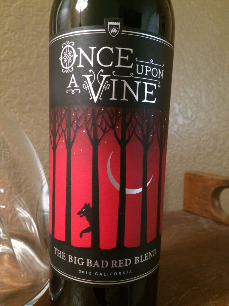 Once Upon A Vine - Red Blend wine collectible [Barcode 080720921595] - Main Image 1