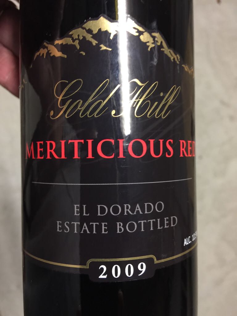 Meriticious Red - Blend wine collectible [Barcode 009273097007] - Main Image 1
