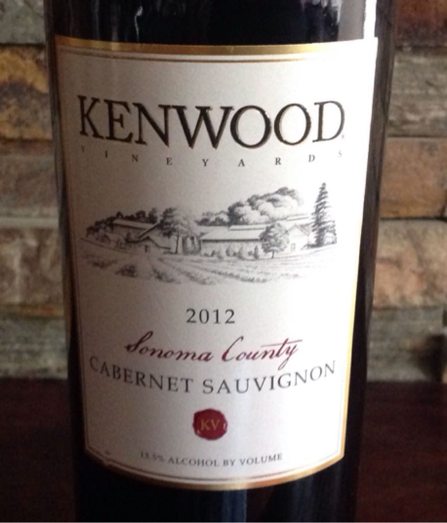 kenwood - Cabernet Sauvignon wine collectible [Barcode 010986002226] - Main Image 2