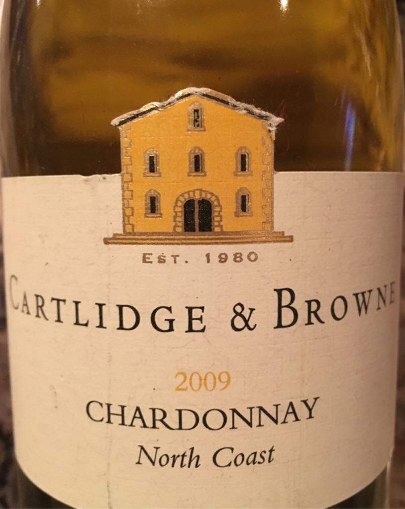 Cartridge & Browne  - 100% Chardonnay wine collectible [Barcode 011443260104] - Main Image 1