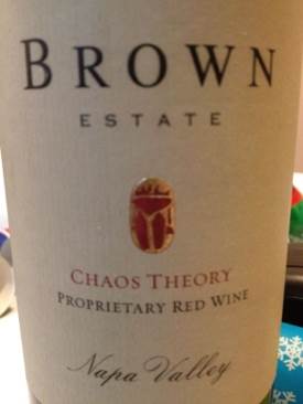 Chaos Theory - Zinfandel / Cabernet wine collectible [Barcode 000001603934] - Main Image 1