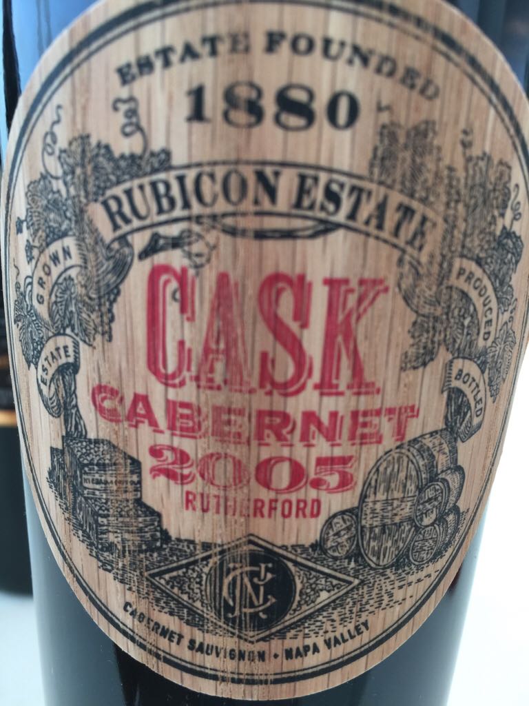 2005 - Cask Cabernet  - 100% Cabernet Sauvignon wine collectible [Barcode 000006568054] - Main Image 1